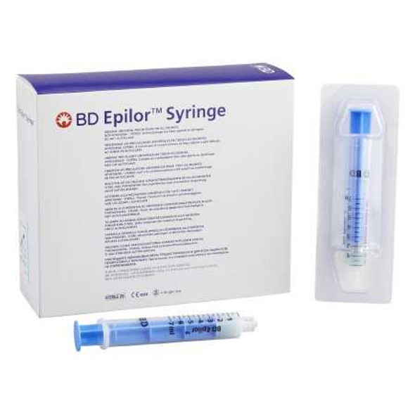 LOR Syringe Epilor™ 7 mL Luer Lock Tip Without Safety 405291 Box of 10 405291 Epilor™ 441639_BX