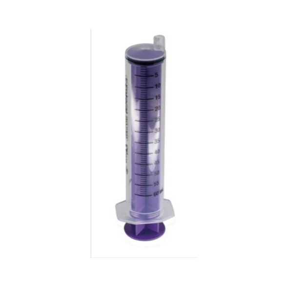 Enteral / Oral Syringe ISOSAF™ Single O 60 mL Enfit Tip Without Safety SEISO-PFC-60 Box of 50