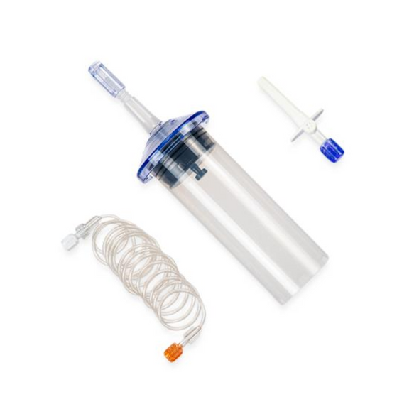 CT Single Syringe Kit Guerbet 60 Inch Tubing 200 mL 800099S Case of 50 