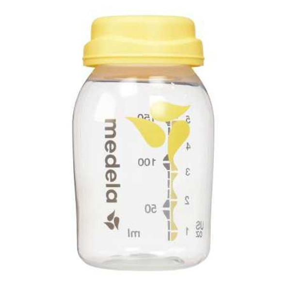 Breast Milk Collection Bottle Medela 5 oz. Polypropylene 6100050-100 Case of 100 6100050-100 Medela 1202299_CS