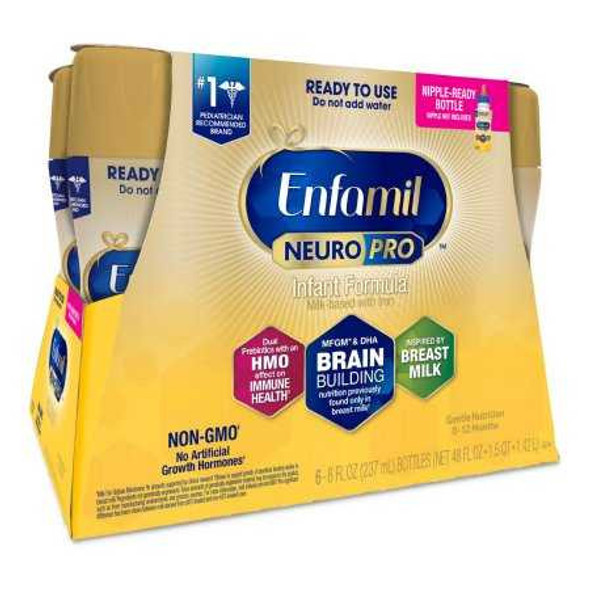 Infant Formula Enfamil NeuroPro™ Unflavored 8 oz. Bottle Liquid Iron 187001 Pack of 1 187001 Enfamil NeuroPro™ 1206984_EA