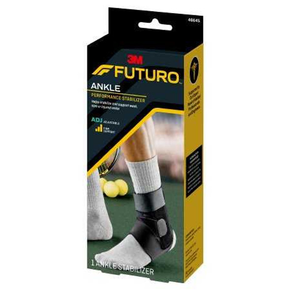 Ankle Stabilizer 3M™ Futuro™ Sport Deluxe One Size D-Ring / Hook and Loop Strap Closure Foot 46645ENR Pack of 1 46645ENR 3M™ Futuro™ Sport Deluxe 971901_EA