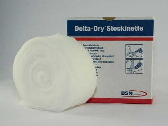 Stockinette Water Resistant Delta-Dry® 2 Inch X 11 Yard Polypropylene / Nylon / Polyester Mesh NonSterile 7456401 Case/2