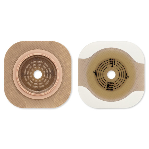 Skin Barrier New Image‚ Flat CeraPlus‚ Precut 1-3/4 Inch Flange 1-1/8 Inch Opening 112015 Box of 5