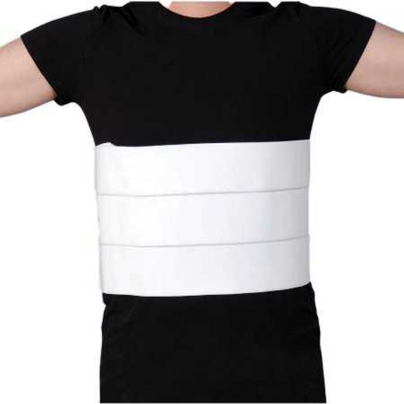 Abdominal Binder AB Series Small Hook and Loop Closure 30 to 45 Inch Waist Circumference 9 Inch Height Adult AB330 Pack of 1 AB330 AB Series 866537_EA