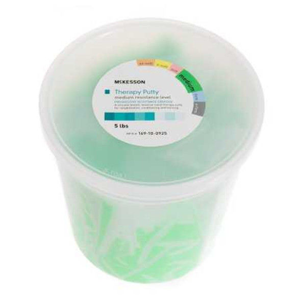 Therapy Putty McKesson Medium 5 lbs. 169-10-0925 Pack of 1 169-10-0925 McKesson 1129147_EA