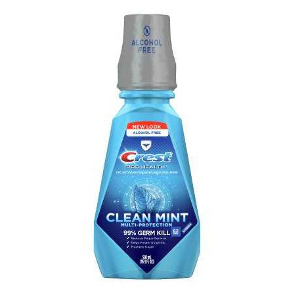 Mouthwash Crest® Pro-Health® 500 mL Clean Mint Flavor 00037000981800 Pack of 1 00037000981800 Crest® PRO-HEALTH® 1204600_EA