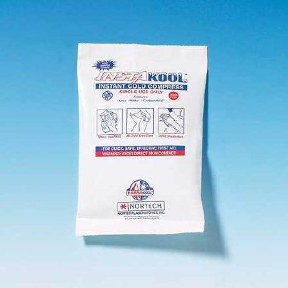 Instant Cold Pack InstaKool™ Junior General Purpose 5 x 7 Inch Plastic / Urea / Water / CarbamaKool™ Disposable TKINST5748 Pack of 1 TKINST5748 InstaKool™ Junior 1070505_EA