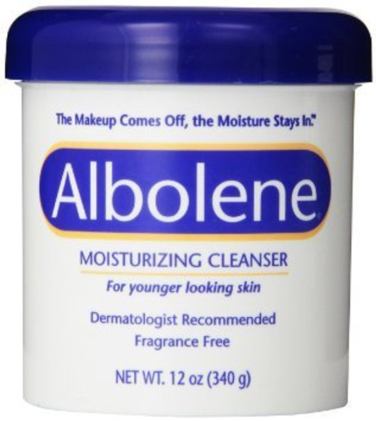 Facial Cleanser Albolene® Cream 12 oz. Jar Unscented 88947631612 Each/1