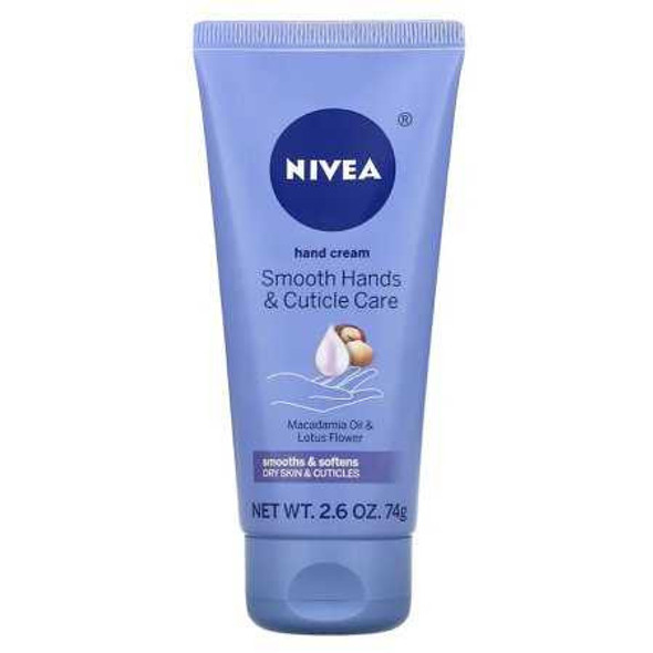 Hand Moisturizer Nivea®Smooth Hands and Cuticle Care 2.6 oz. Tube Scented Cream 07214002956 Pack of 1 07214002956 Nivea®Smooth Hands and Cuticle Care 1231881_EA