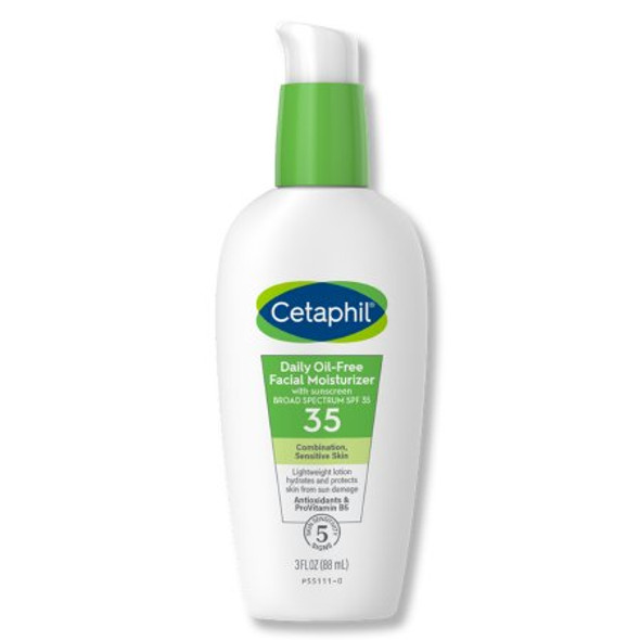 Facial Moisturizer with Sunscreen Cetaphil® Daily Oil-Free 3 oz. Pump Bottle Unscented Lotion 30299411300 Each/1