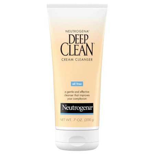 Facial Cleanser Neutrogena® Deep Clean® Cream 7 oz. Tube Scented 07050106095 Pack of 1 07050106095 Neutrogena® Deep Clean® 1228780_EA