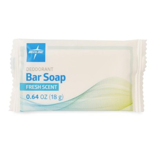 Soap MedSpa® Bar 0.64 oz. Individual Packet Fresh Scent MPH18207 Case/800
