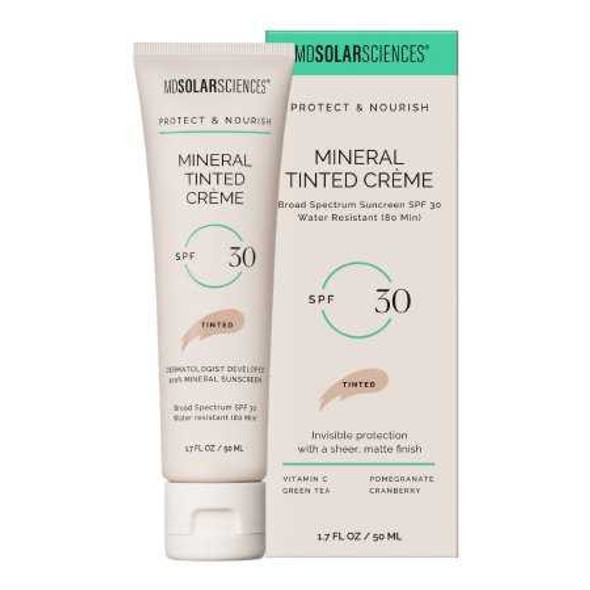 Sunscreen MDSolarSciences® Mineral Tinted Crème SPF 30 Cream 1.7 oz. Tube 137003 Pack of 3 137003 MDSolarSciences® Mineral Tinted Crème 1213483_PK