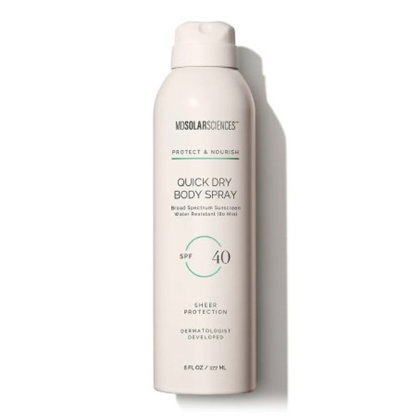 Sunscreen MDSolarSciences® Quick Dry Body Spray SPF 40 Liquid 6 oz. Pump Bottle 163001 Pack/6