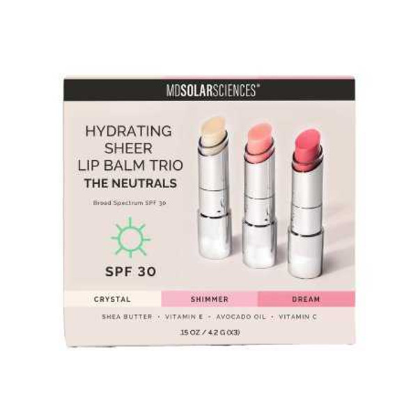 Tinted Lip Balm Set with Sunscreen MDSolarsciences™ Hydrating Sheer SPF 30 .15 oz. Tube 4000125 Case of 48 4000125 MDSolarsciences™ Hydrating Sheer SPF 30 1241910_CS