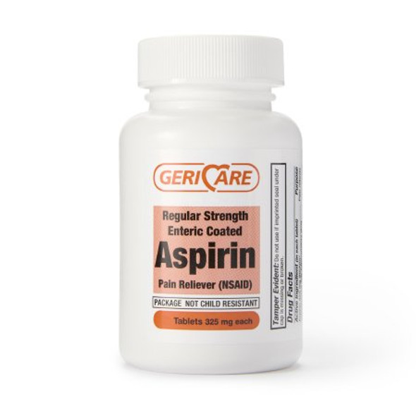 Pain Relief Geri-Care® 325 mg Strength Aspirin Tablet 200 per Bottle 921-20-GCP Case/12