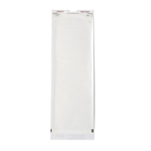 Sterilization Pouch Sure-Check® Ethylene Oxide (EO) Gas / Steam 5-1/4 x 15 Inch Transparent Self Seal Film SCL5152 Case of 2000 SCL5152 Sure-Check® 783383_CS