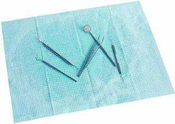 Procedure Towel Durawick® 13 x 18 Inch Blue NonSterile 983914 Case of 100 983914 Durawick® 736284_CS