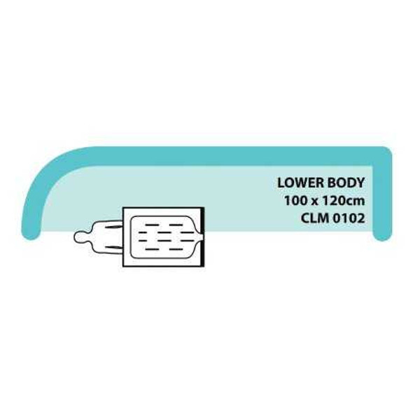 Warming Blanket Cocoon™ 100 W x 120 L cm Non-Woven Fabric CLM-0102 Case of 30 CLM-0102 Cocoon™ 1224914_CS