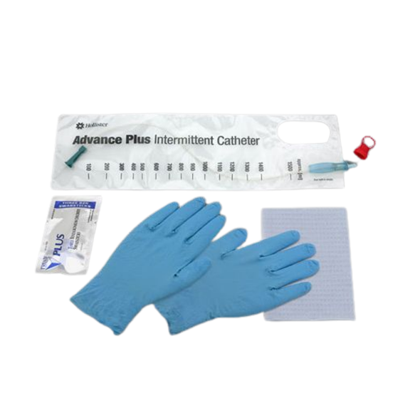  Intermittent Catheter Tray Advance Plus™ Coude Tip 16 Fr. PVC 97164 Case of 100