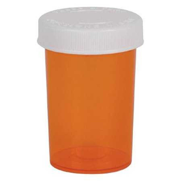 Prescription Vial Ezydose® Push & Turn 20 DRAM Amber 30434 Case of 180 30434 Ezydose® Push & Turn 739958_CS
