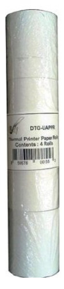Diagnostic Recording Paper Clarity® Thermal Paper Roll Without Grid DTG-UAPPR Pack/4