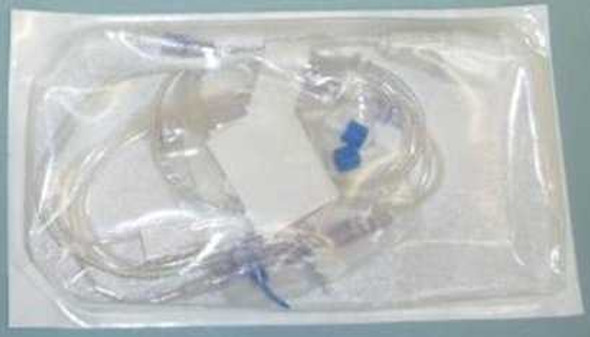 Pressure Transducer Kit Tru-Wave® 48 and 12 Inch Pressure Tubing, Flush Device, IV Set, Macrodrip Chamber, Two 3 Way Stopcock PX260 Case of 10 PX260 Tru-Wave® 321394_CS