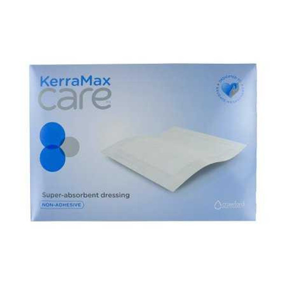 Super Absorbent Dressing KerraMax Care® 8 x 9 Inch Rectangle PRD500-240 Case of 380 PRD500-240 KerraMax Care® 1189379_CS
