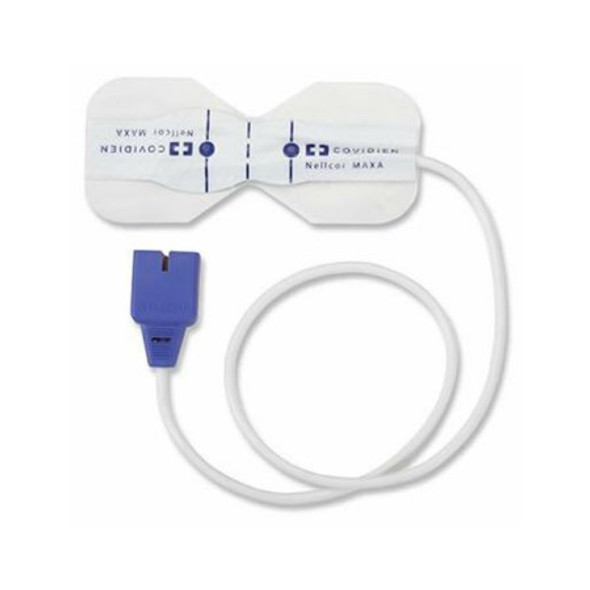 SpO2 Sensor Nellcor® Finger Multiple Users Single Patient Use MAXPAC Each/1