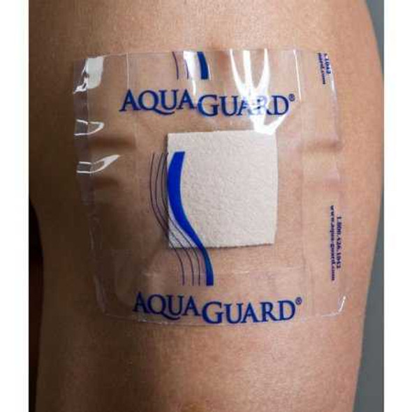 Wound Protector AquaGuard® Shower Sheet Cover 4 x 4 Inch 50004-RPK Pack of 5 50004-RPK AquaGuard® Shower Sheet Cover 1202927_PK