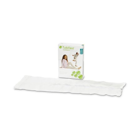 Tubular Retainer Dressing Tubifast® Garment Legging Viscose / Polyamide / Elastane Size 2 to 5 Years White Leg NonSterile 992013 Box of 6 992013 Tubifast® Garment 1177302_BX