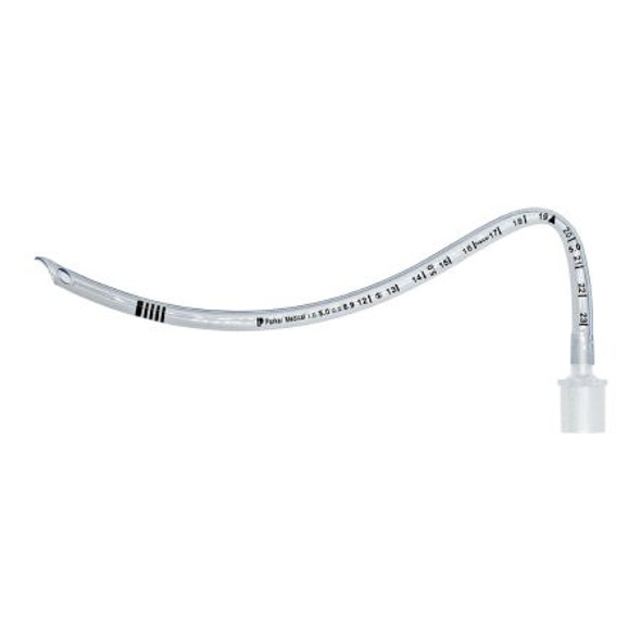 Uncuffed Endotracheal Tube Flex-Tip® Curved 5.0 mm Pediatric Murphy Eye H-PFNU-50-5 Case of 5 H-PFNU-50-5 Flex-Tip® 1017183_CS