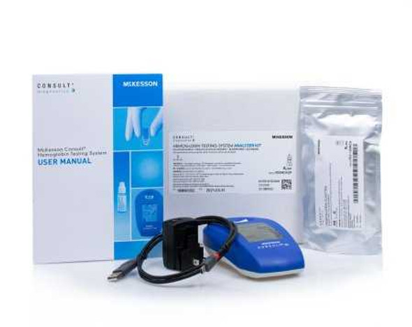 Hemoglobin Analyzer McKesson Consult™ Hb CLIA Waived 900MCKSP Pack of 1 900MCKSP McKesson Consult™ Hb 1113577_EA