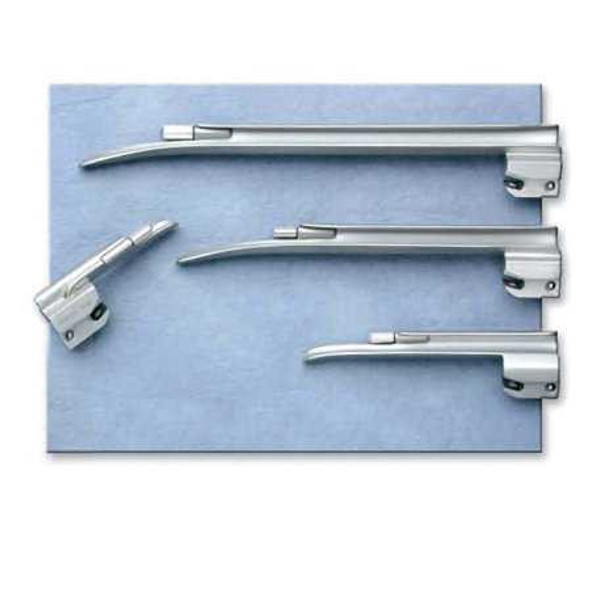 Laryngoscope Blade McKesson Miller Type Size 0 Newborn 4080MM Pack of 1 4080MM McKesson 1067588_EA