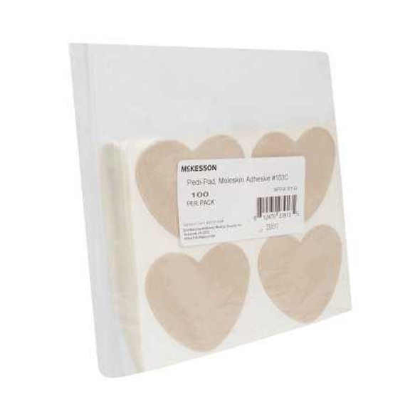 Protective Pad McKesson Pedi-Pad Size 103-C Adhesive Foot 30143 Pack of 100 30143 McKesson Pedi-Pad 1111090_PK