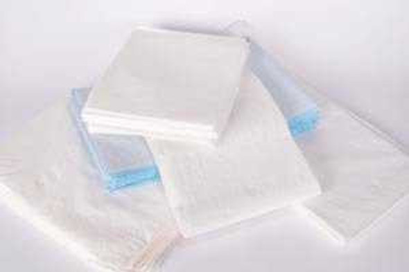 Stretcher Sheet Tidi® Everyday Flat Sheet 30 W x 48 L Inch White Tissue / Poly / Polyethylene Film Disposable 918211 Case of 100 918211 Tidi® Everyday 894814_CS