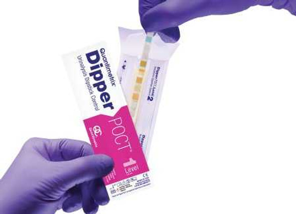 Urine Chemistry Control Set Quantimetrix Dipper POCT 2 Levels 20 x 1.5 mL 1400-02 Box of 20 1400-02 Quantimetrix 1126574_BX