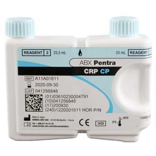 General Chemistry Reagent ABX Pentra™ C-Reactive Protein (CRP) For ABX Pentra 400 Clinical Chemistry Analyzer 200 Tests 1220001611 Pack of 1 1220001611 ABX Pentra™ 721474_EA