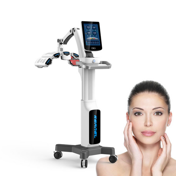 Kernel Multi Wave LED Light Therapy with 1,400 High Intensity Lamp Beads – Include Red, Blue, Infrared, Yellow and Green - Five with Pre-installed Treatment Modes
