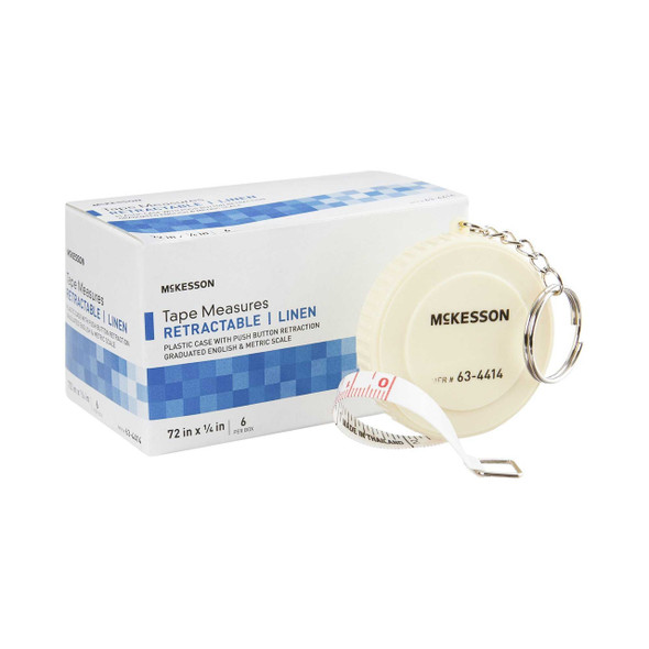 Medi-Pak Tape Measure 72 Inch Cloth Reusable 63-4414 Box/6 63-4414 MCK BRAND 481650_BX
