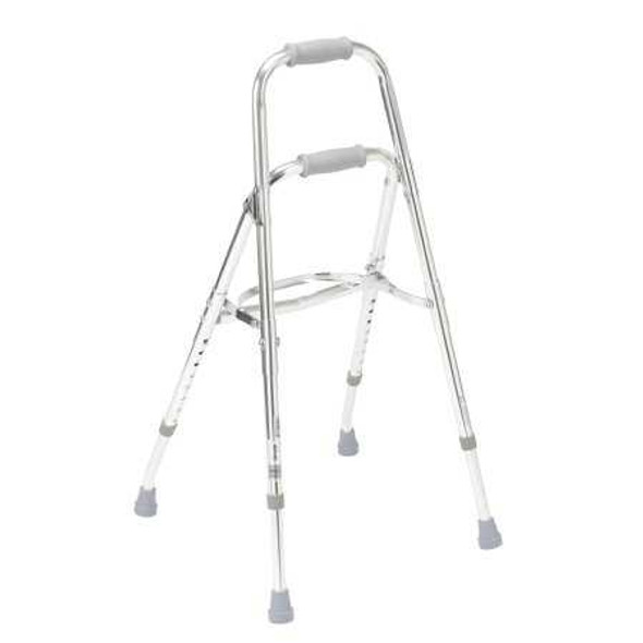 Side Step Folding Walker Adult drive Hemi Aluminum 300 lbs. 29.5 to 37 Inch 10240-1 Each/1 - 24013800 10240-1 DRIVE MEDICAL DESIGN & MFG 740164_EA