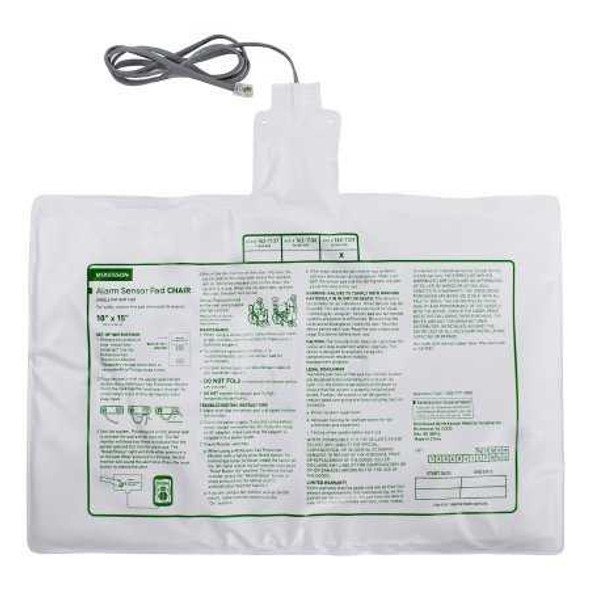 Alarm Sensor Pad McKesson Brand 10 X 15 Inch 25 cm x 38 cm 162-1129 Each/1 162-1129 MCK BRAND 1020962_EA