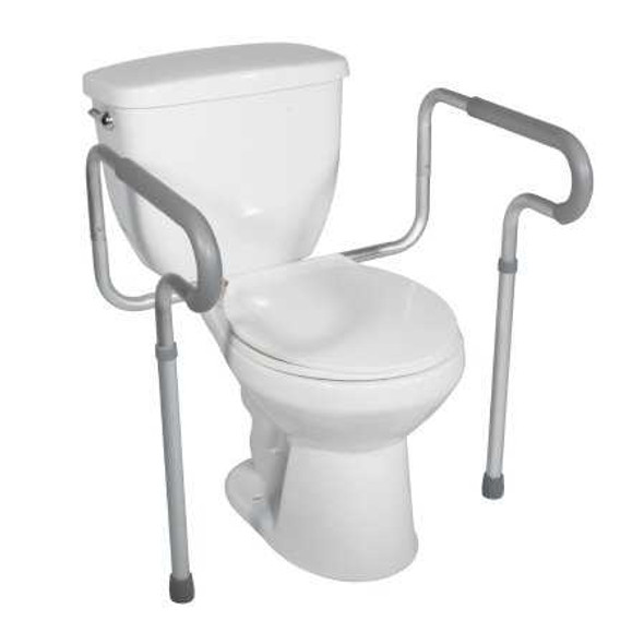 Toilet Safety Frame Anodized Aluminum 12001-4 Each/1 12001-4 DRIVE MEDICAL DESIGN & MFG 625739_EA