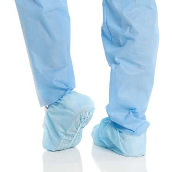Shoe Cover X-tra Traction One Size Fits Most Shoe-High Non-Skid Blue NonSterile 69252 Pack/100 69252 HALYARD SALES LLC 167969_PK