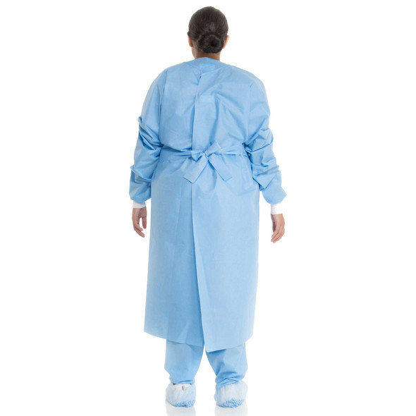 Protective Procedure Gown One Size Fits Most Blue Unisex NonSterile 69025 Case/60 69025 HALYARD SALES LLC 342890_CS