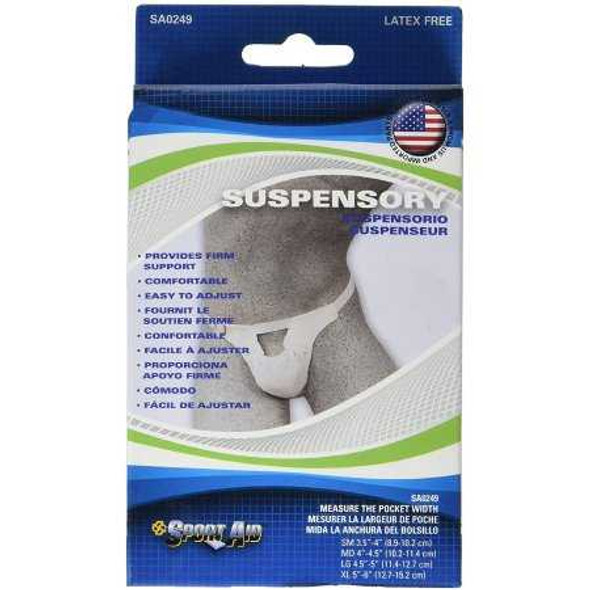 Suspensory Sportaid Large White SA0249 WHI LG Each/1 SA0249 WHI LG SCOTT SPECIALTIES, INC. 697328_EA