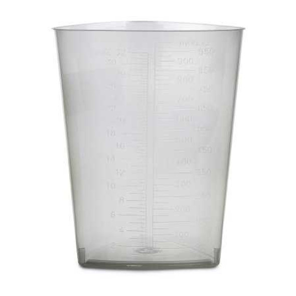 Triangular Graduated Container McKesson Polypropylene 32 oz. 16-9521 Case/200 16-9521 MCK BRAND 641371_CS