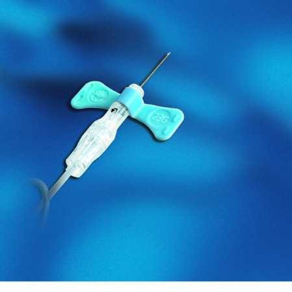 BD Vacutainer Push Button Blood Collection Set 23 Gauge 3/4 Inch Needle Length Safety Needle 12 Inch Tubing Sterile 367342 Box/50 367342 BECTON-DICKINSON 465269_BX