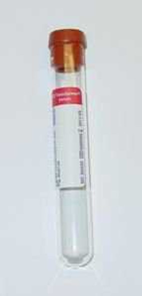 BD Vacutainer Venous Blood Collection Tube Serum Tube Plain 16 X 100 mm 10 mL Red Conventional Closure Glass Tube 366430 Case/1000 366430 BECTON-DICKINSON 1159_CS